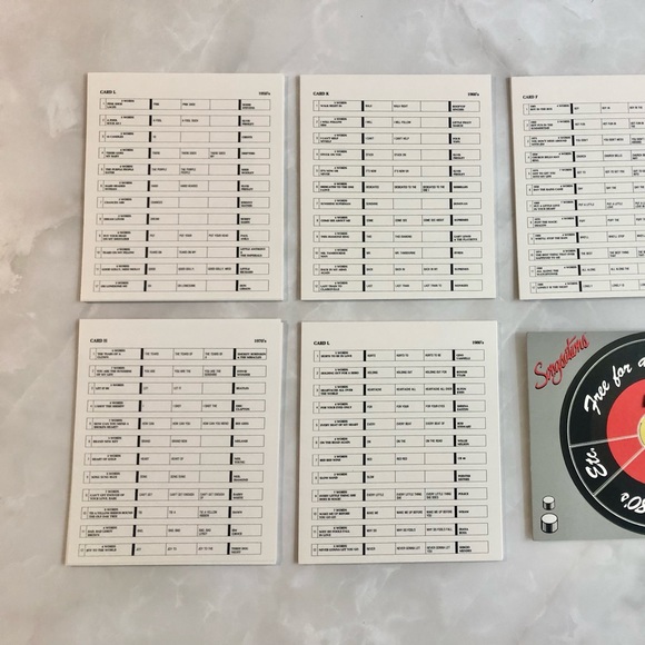 RARE Vintage 1988 Songsations Board Game Chieftain Products Mitkey 100% COMPLETE - Picture 5 of 12